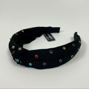 Black Multi-Jewel Headband